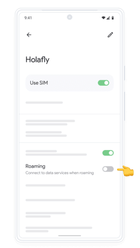 Pixel Roaming toggle